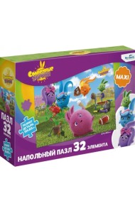 Пазл напольный. Солнечные зайчики. Быстрее! Выше! Сильнее! Красивее!, 32 элемента