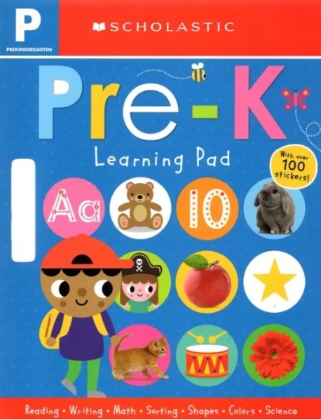 Pre-K Learning Pad. Scholastic Early Learners. Learning Pad