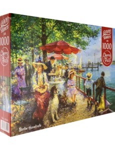 Пазл. Кафе в гавани. Берлин, 1000 элементов Пазл. Кафе в гавани. Берлин, 1000 элементов