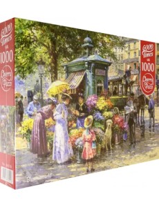 Пазл. Цветочный магазинчик, 1000 элементов Пазл. Цветочный магазинчик, 1000 элементов