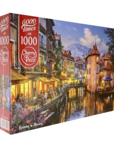 Пазл. Вечер в Анси, 1000 элементов Пазл. Вечер в Анси, 1000 элементов