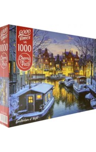 Пазл. Амстердам ночью, 1000 элементов