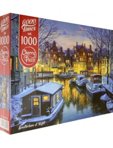 Пазл. Амстердам ночью, 1000 элементов Пазл. Амстердам ночью, 1000 элементов