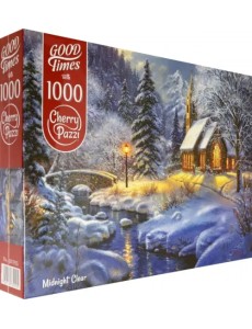 Пазл. Морозная полночь, 1000 элементов