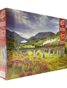 Пазл. Виадук Гленфиннан. Шотландия, 1000 элементов Пазл. Виадук Гленфиннан. Шотландия, 1000 элементов