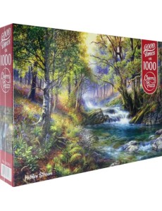 Пазл. Затерянный ручей, 1000 элементов Пазл. Затерянный ручей, 1000 элементов
