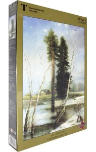 Пазл. А.К. Саврасов. Ранняя весна, 1000 элементов