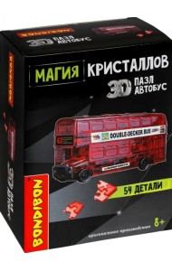 Пазл 3D. Магия кристалов. Автобус, 54 детали