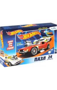 Пазл. Hot Wheels. Территория гонки, 24 элемента