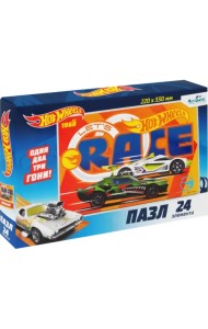 Пазл. Hot Wheels. Ускорение, 24 элемента