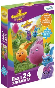 Пазл. Солнечные зайчики. Дружная команда, 24 элемента