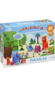 Пазл-maxi. Деревяшки. Гуляем с друзьями, 35 элементов