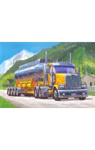 Планшетный пазл. Грузовой автомобиль. Вестерн стар, 24 элемента