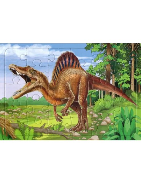 Планшетный пазл. Спинозавр, 30 элементов