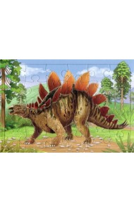 Планшетный пазл. Стегозавр, 30 элементов
