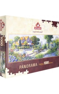 Пазл-панорама. Английский коттедж, 1000 элементов