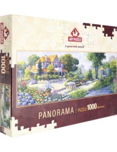 Пазл-панорама. Английский коттедж, 1000 элементов Пазл-панорама. Английский коттедж, 1000 элементов