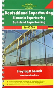 Deutschland Supertouring. Autoatlas (1:400 000)