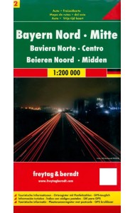 Bavaria North - Middle. 1:200 000