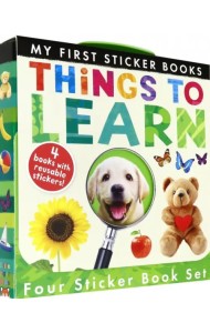 My First Sticker Books: Things to Learn (4-books) (количество томов: 4)
