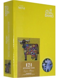 Пазл "Радужная корова", 121 элемент Пазл "Радужная корова", 121 элемент
