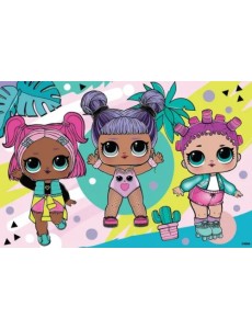 Картина по номерам. LOL. Пляжная вечеринка