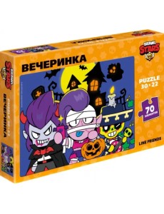 Пазл-70 "Brawl Stars. Вечеринка"