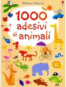 1000 adesivi di animali
