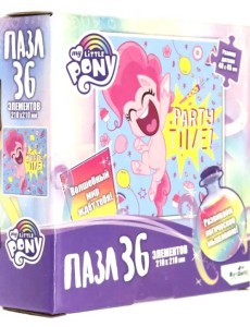 Пазл. My Little Pony. Время вечеринки, 36 элементов Пазл. My Little Pony. Время вечеринки, 36 элементов