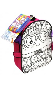 Раскрась рюкзак. Симпатяшка