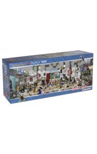 Пазл-панорама. Новогодняя вечеринка, 1000 элементов