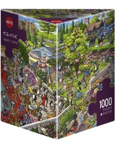 Пазл. Кошачья вечеринка, 1000 элементов