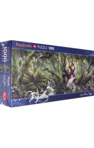 Пазл-панорама. Лесная песня, 1000 элементов