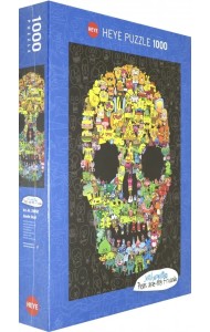 Пазл. Сумашедший череп, 1000 элементов