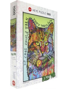 Пазл. Если кошка могла бы говорить, 1000 элементов Пазл. Если кошка могла бы говорить, 1000 элементов
