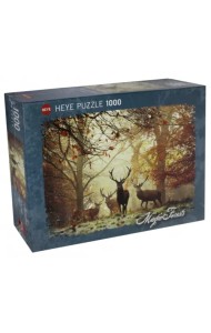 Пазл. Королевские олени, 1000 элементов