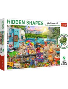 Пазл. Путешествие на автофургоне, 1003 элемента Пазл. Путешествие на автофургоне, 1003 элемента