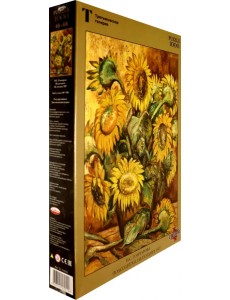 Пазл. Гончарова Н.С. Подсолнухи, 1000 элементов Пазл. Гончарова Н.С. Подсолнухи, 1000 элементов