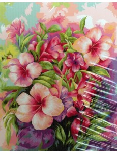 Картина по номерам на холсте. Яркий букет, 40х50 см Картина по номерам на холсте. Яркий букет, 40х50 см