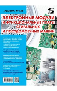 Электронные модули и функциональные платы стиральных и посудомоечных машин. 