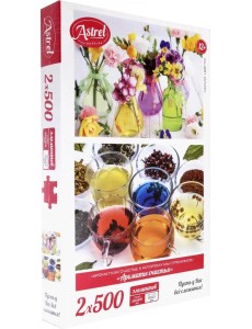 Набор пазлов. Ароматы счастья, 2 по 500 элементов