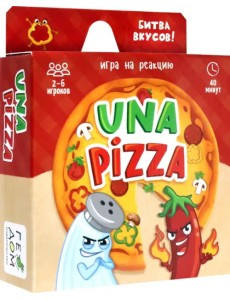 Игра карточная. Una pizza, 60 карточек