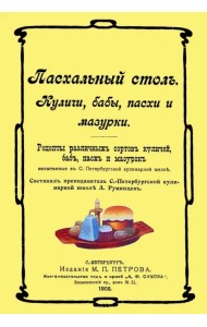 Пасхальный стол. Куличи, бабы, пасхи и мазурки