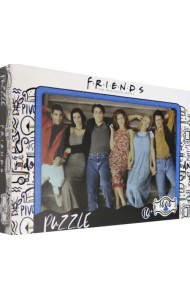 Пазл. Друзья. На лестнице, 1000 элементов