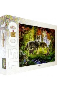 Пазл. Волки, 1500 элементов