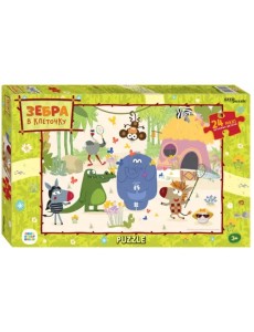 Пазл. Зебра в клеточку, 360 элементов Пазл. Зебра в клеточку, 360 элементов