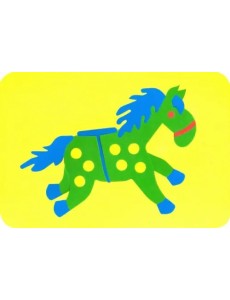 Мягкий пазл. Лошадка Мягкий пазл. Лошадка