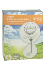 Шелковое панно. Полет