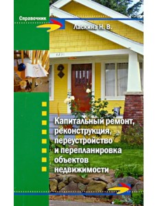 Капитальный ремонт, реконструкция, переустройство и перепланировка объектов недвижимости