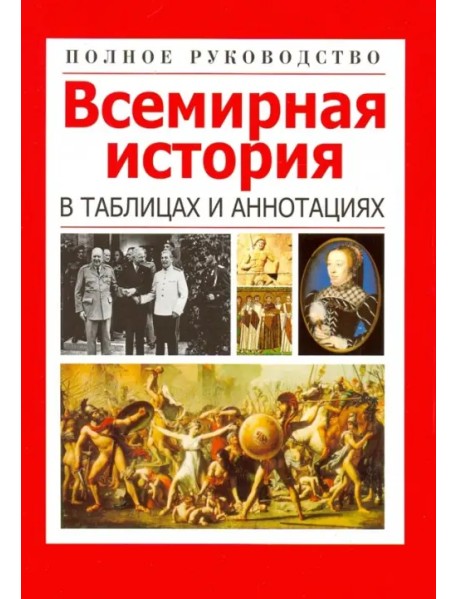 Всемирная история в таблицах и аннотациях